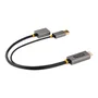 StarTech.com Adaptador HDMI a DisplayPort Activo 4K 60Hz USB-A 30cm