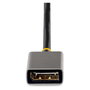 Startech Adaptador HDMI a DisplayPort Activo - 4K 60Hz - Alimentado por USB - Longitud 30 cm