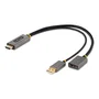 StarTech Adaptador HDMI a DisplayPort Activo 4K 60Hz HDR 30cm