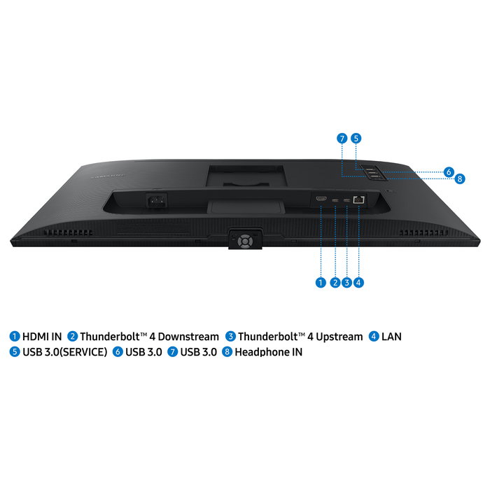 Samsung ViewFinity S8 S27B800TGU 27 pulg. 4K UHD IPS Negro