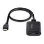 StarTech Divisor HDMI de 2 puertos 4K60 con cable de 50 cm