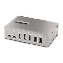 StarTech.com Hub USB-C 10 Puertos: 8x USB-A/2x USB-C - 10Gbps - Fuente 65W - Certificado USB-IF