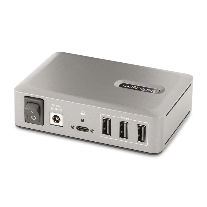 StarTech.com Hub USB-C de 10 Puertos (8x USB-A, 2x USB-C) con Fuente de 65W