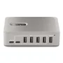 StarTech.com Hub USB-C de 10 Puertos (8x USB-A, 2x USB-C) con Fuente de 65W