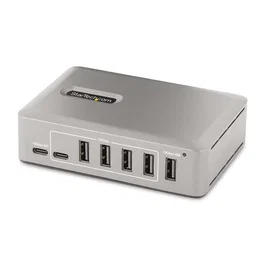 StarTech.com Hub USB-C de 10 Puertos (8x USB-A, 2x USB-C) con Fuente de 65W