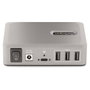 StarTech.com Hub Concentrador USB-C de 10 Puertos USB 3.2 Gen 2 - 8x USB-A / 2x USB-C con Fuente 65W, 10 Gbps, Certificación USB-IF, 1 m Cable, Gris