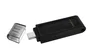 Kingston DataTraveler 70 256 GB USB Tipo C Negro