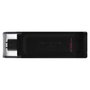 Kingston DataTraveler 70 256 GB USB-C 3.2 Gen 1 Negro