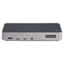 Startech USB-C Triple Monitor Docking Station - HDMI/DP Triple 4K Dock - 5x USB Hub - GbE - 100W PD Universal