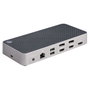 Startech USB-C Triple Monitor Docking Station - HDMI/DP Triple 4K Dock - 5x USB Hub - GbE - 100W PD Universal