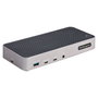 Startech USB-C Triple Monitor Docking Station - HDMI/DP Triple 4K Dock - 5x USB Hub - GbE - 100W PD Universal