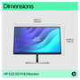 HP E22 G5 Monitor FHD 21.5 pulgadas IPS 75Hz