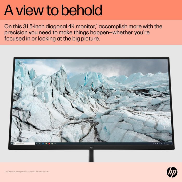 HP E32k G5 Monitor 4K USB-C de 31.5 pulgadas