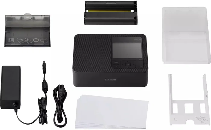 Canon SELPHY CP1500 Impresora de sublimación de tinta a color, negra, 10x15 cm, WiFi
