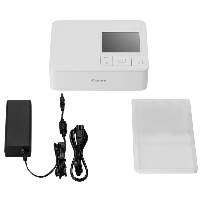 Canon SELPHY CP1500 Fotodrucker weiss, Impresora de Fotos por Sublimacion Inalambrica, 300 DPI, 10x15 cm, Wifi, USB-C, LCD 3.5", Blanco
