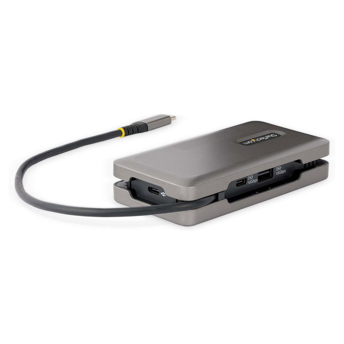 Startech Docking Station USB-C con HDMI 4K 60Hz, VGA, 3 Puertos USB, Power Delivery 100W y Cable USB Tipo C de 30cm