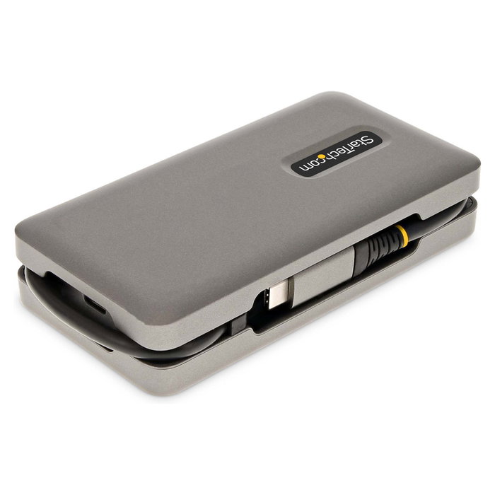 Startech Docking Station USB-C con HDMI 4K 60Hz, VGA, 3 Puertos USB, Power Delivery 100W y Cable USB Tipo C de 30cm
