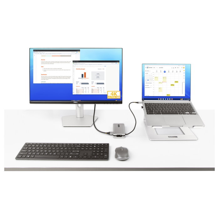 Startech Docking Station USB-C con HDMI 4K 60Hz, VGA, 3 Puertos USB, Power Delivery 100W y Cable USB Tipo C de 30cm