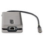 Startech Docking Station USB-C con HDMI 4K 60Hz, VGA, 3 Puertos USB, Power Delivery 100W y Cable USB Tipo C de 30cm