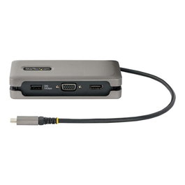 Startech Docking Station USB-C con HDMI 4K 60Hz, VGA, 3 Puertos USB, Power Delivery 100W y Cable USB Tipo C de 30cm
