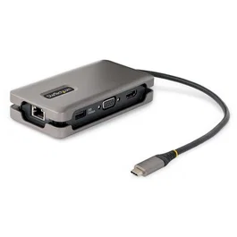 Startech Docking Station USB-C con HDMI 4K 60Hz, VGA, 3 Puertos USB, Power Delivery 100W y Cable USB Tipo C de 30cm