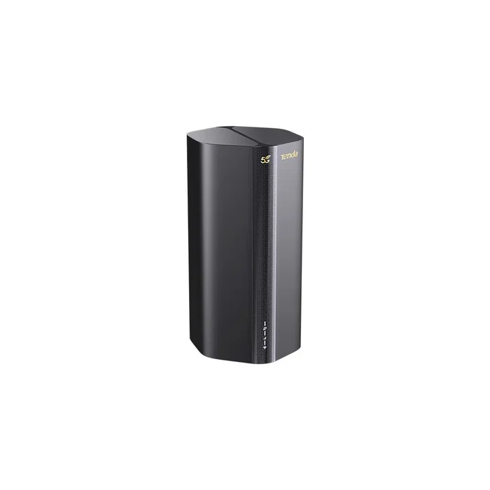 Tenda 5G03 Router Móvil 4G/5G con Wi-Fi 6 AX1800, Dual Band, 10/100/1000 Mbit/s, Negro, 574+1200 Mbps, Puerto Gigabit Ethernet, Módem SIM