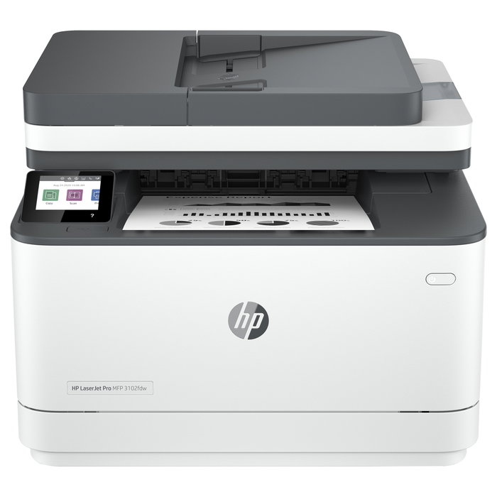 HP LaserJet Pro MFP 3102fdw Multifunción Monocromo Blanco