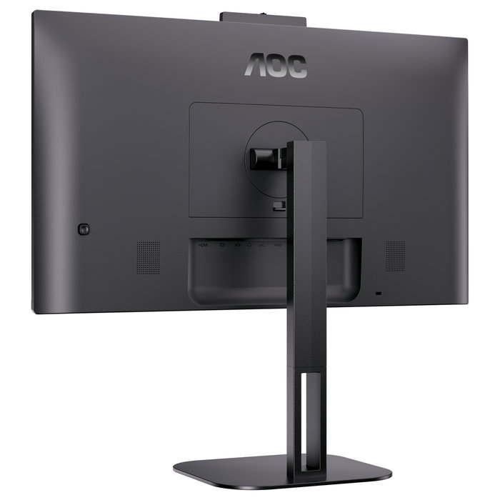 AOC 24V5CW/BK Monitor Profesional 23,8 pulg. Full HD IPS con Webcam Windows Hello y USB-C