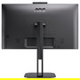 AOC 24V5CW/BK Monitor 24" Full HD IPS 75Hz FreeSync USB-C 65W, Altavoces y Cámara, Sin Marco, Negro