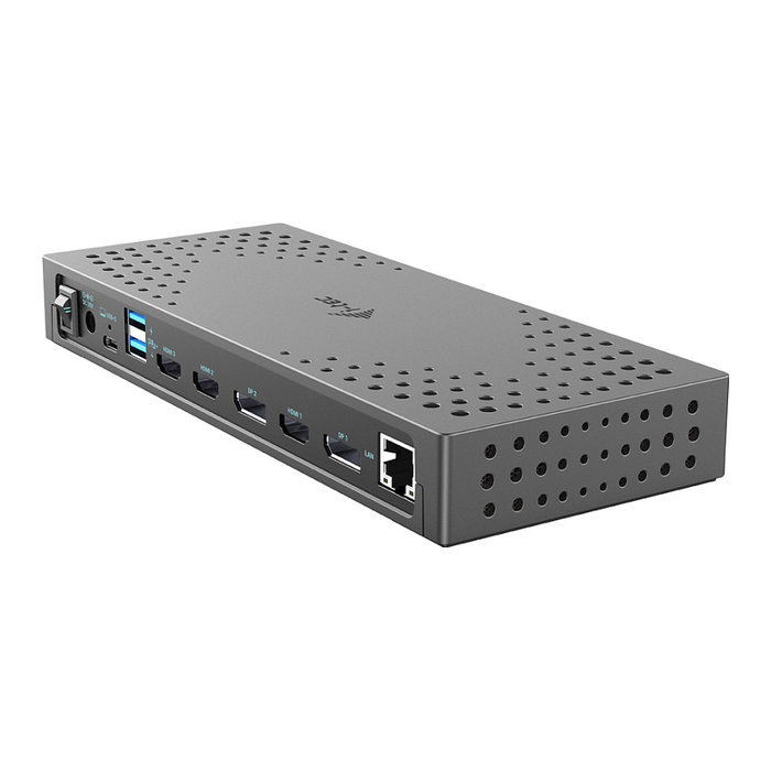 I-tec Docking Station USB 3.0 USB-C Thunderbolt 3 con 3x Salida 4K, Power Delivery 100W (Gen 2)