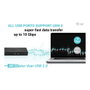 I-tec Docking Station USB 3.0 USB-C Thunderbolt 3 con 3x Salida 4K, Power Delivery 100W (Gen 2)