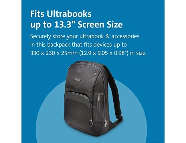 Kensington Triple Trek Mochila para Portátil de 14 pulg. Negro