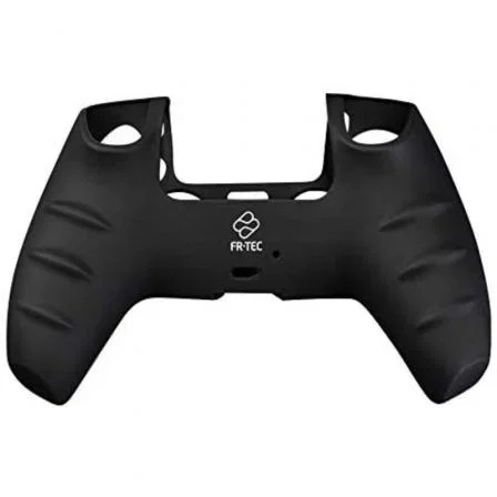 Fractal FR-TEC Funda de Silicona con Grips para Mando PS5 - Kit Basics, Color Negro Fractal FR-TEC Funda de Silicona con Grips para Mando PS5 - Kit Basics, Color Negro