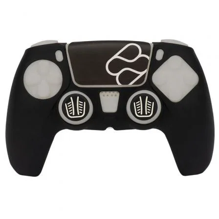 Fractal FR-TEC Funda de Silicona con Grips para Mando PS5 - Kit Basics, Color Negro Fractal FR-TEC Funda de Silicona con Grips para Mando PS5 - Kit Basics, Color Negro
