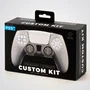 Funda de silicona transparente para mando PS5 - Woxter custom kit