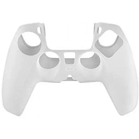 Funda Silicona FR-TEC Custom Kit Translucent para Mando PS5/ Transparente