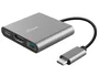 Trust Dalyx Adaptador Multipuerto 3 en 1 USB-C con HDMI y USB 3.2