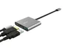 Trust Dalyx Adaptador Multipuerto 3 en 1 USB-C con HDMI y USB 3.2