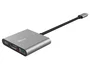 Trust Dalyx Adaptador Multipuerto 3 en 1 USB-C con HDMI y USB 3.2