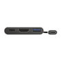 Trust Dalyx Adaptador Multipuerto 3 en 1 USB-C con HDMI y USB 3.2