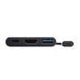 Trust Dalyx 3 en 1 Adaptador USB-C con HDMI, USB-A y C PD Gris