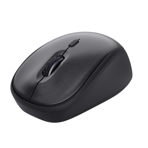Trust TM-201 Ratón Inalámbrico 1600 DPI Negro