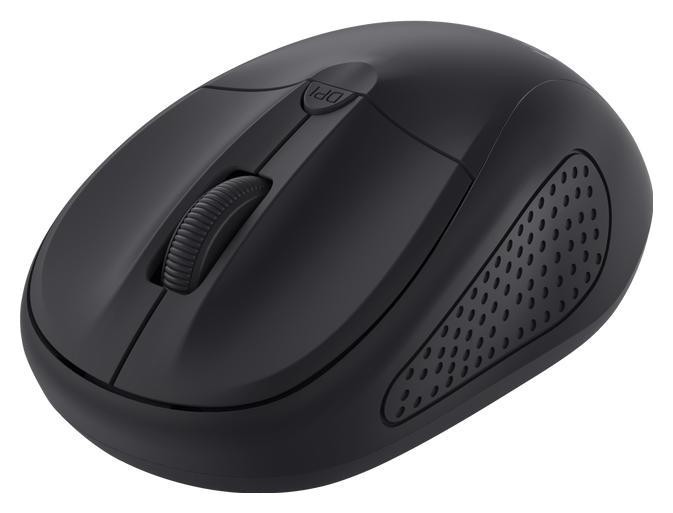 Trust Primo Ratón Inalámbrico Compacto Ambidextro Negro