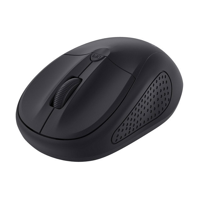 Trust Primo Ratón Inalámbrico Compacto Ambidextro Negro