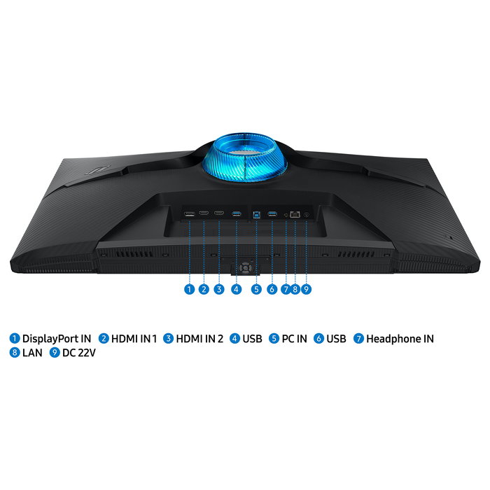 Samsung Odyssey G7 S32BG700EU Monitor Gaming 32" 4K UHD 144Hz IPS 1ms HDMI DisplayPort USB-C Negro