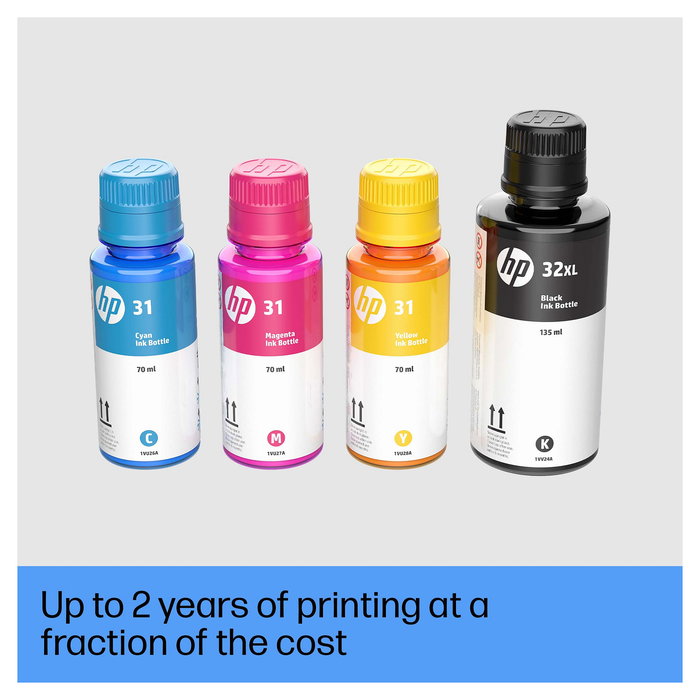 HP Smart Tank 5106 - Impresora Multifunción Inalámbrica A4 Color All-in-One con Tanque de Tinta, Escáner, Copiadora, Wi-Fi, AirPrint (4A8D1A#BHC) - Azul Surf HP Smart Tank 5106 - Impresora Multifunción Inalámbrica A4 Color All-in-One con Tanque de Tinta, Escáner, Copiadora, Wi-Fi, AirPrint (4A8D1A#BHC) - Azul Surf