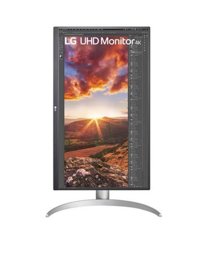 LG 27UP85NP-W Monitor Profesional 27 Pulgadas 4K UHD IPS Plata