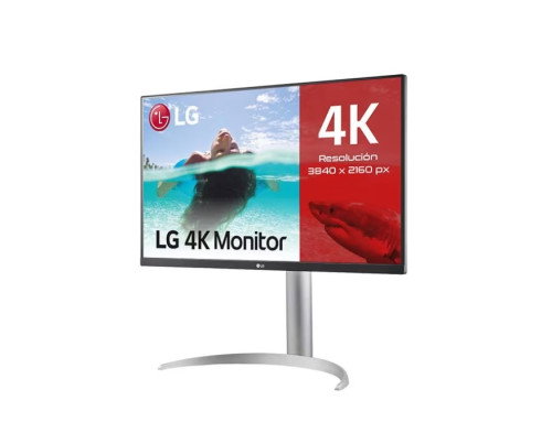 LG 27UP85NP-W Monitor Profesional 27 Pulgadas 4K UHD IPS Plata
