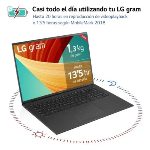 LG Portátil 17Z90R-G.AA75B 17" Intel Core i7 16GB RAM LG Portátil 17Z90R-G.AA75B 17" Intel Core i7 16GB RAM