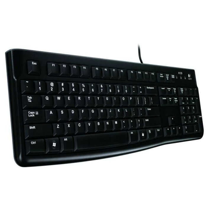 Logitech K120 Teclado USB QWERTY Español Negro Logitech K120 Teclado USB QWERTY Español Negro